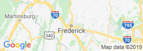 Frederick map